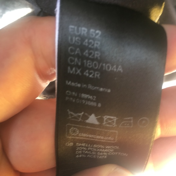 ISABEL MARANT x H&M MENS Double Breasted Pea Coat - Picture 3 of 6